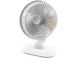 Ventilador De Escritorio - Portátil Y Recargable - 4000 Mah - 4 Velocidades - Potente Flujo De Aire - Refrigeración Silenciosa