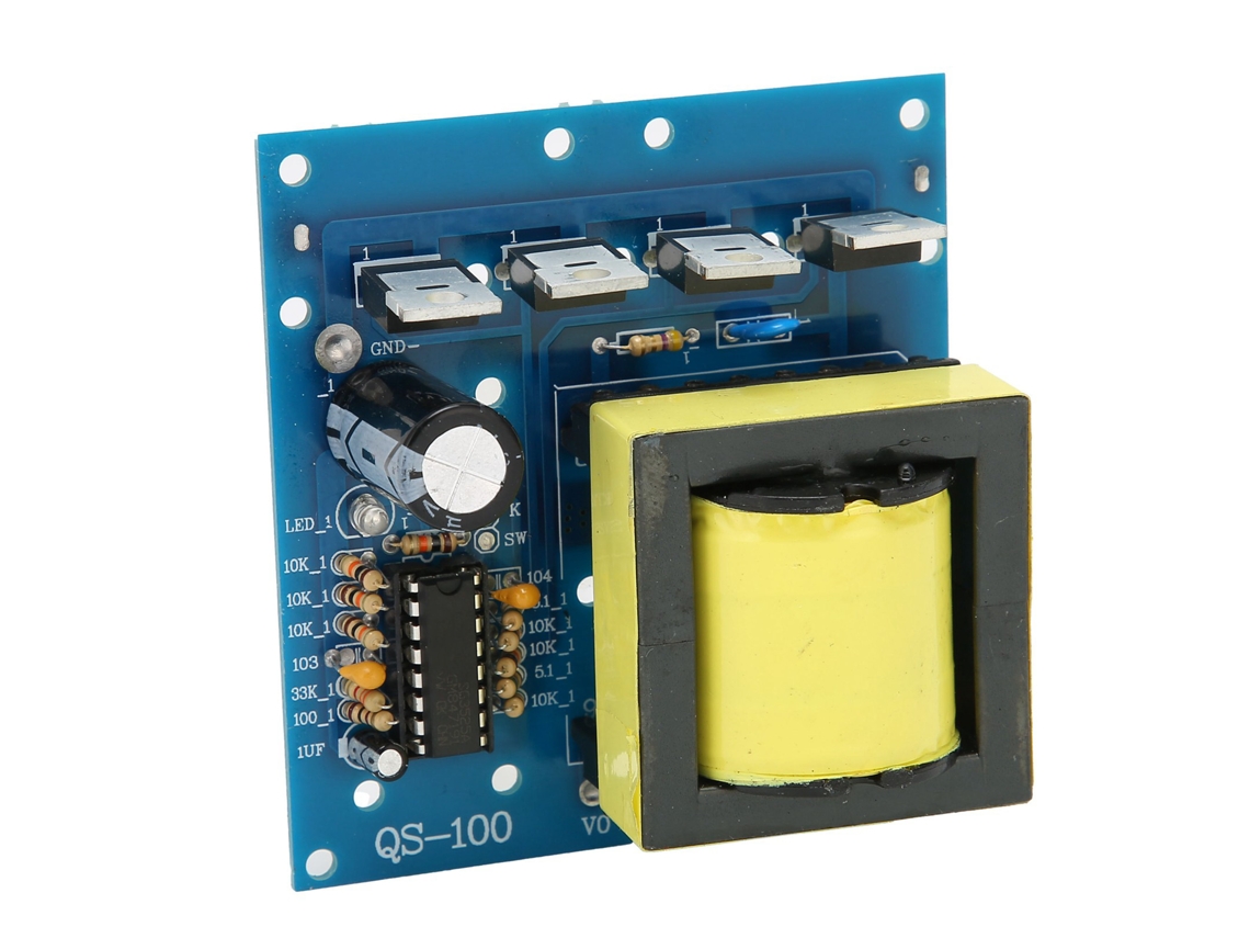 Módulo Inversor 500w Placa Convertidor De Potencia Auto Etapa Frontal Onda Cuadrada De Alta Frecuencia