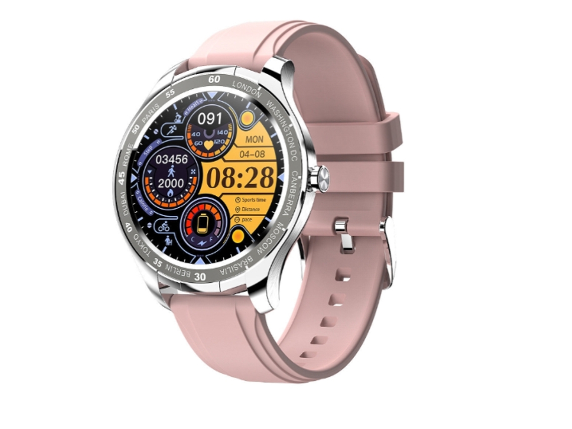 Smartwatch YIZHOOD TE193 (Android e IOS - Rosa)