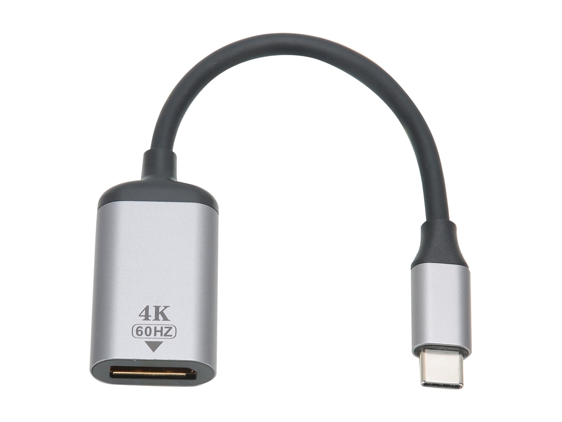 Cable Adaptador Usb-c Macho A Displayport, Compatible Con 8k A 60 Hz, Plug And Play, Compatible Con Windows, Android Y Osx.