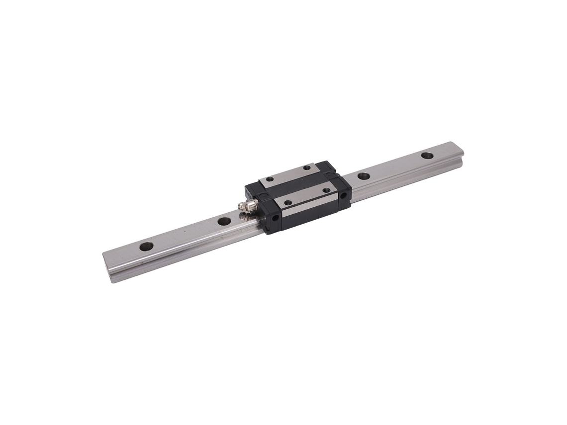 Eje Guía Lineal Con Bloque Deslizante Egh20ca Para Impresión Cnc 3d, 300 Mm, Acero De Alta Resistencia.