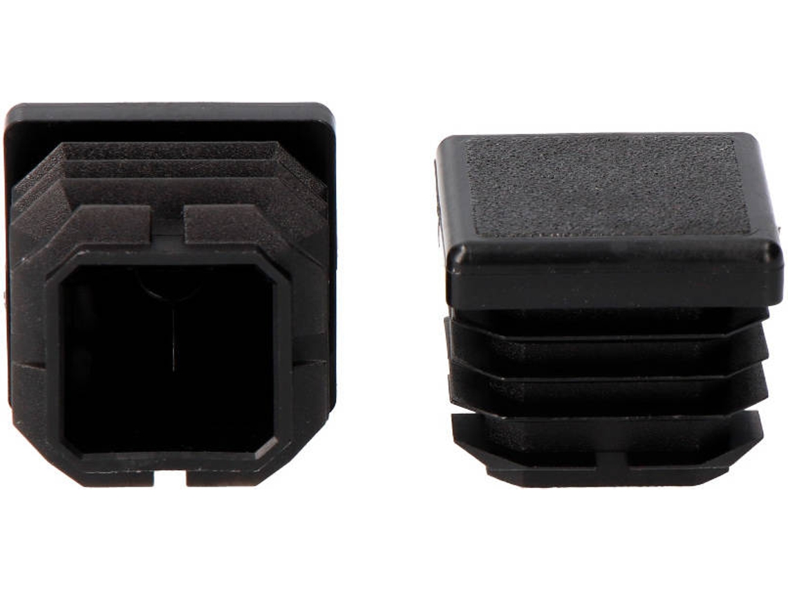 Superficie Cuadrada Sistema Interior con Solapa Dimatel Negra 22X22Mm