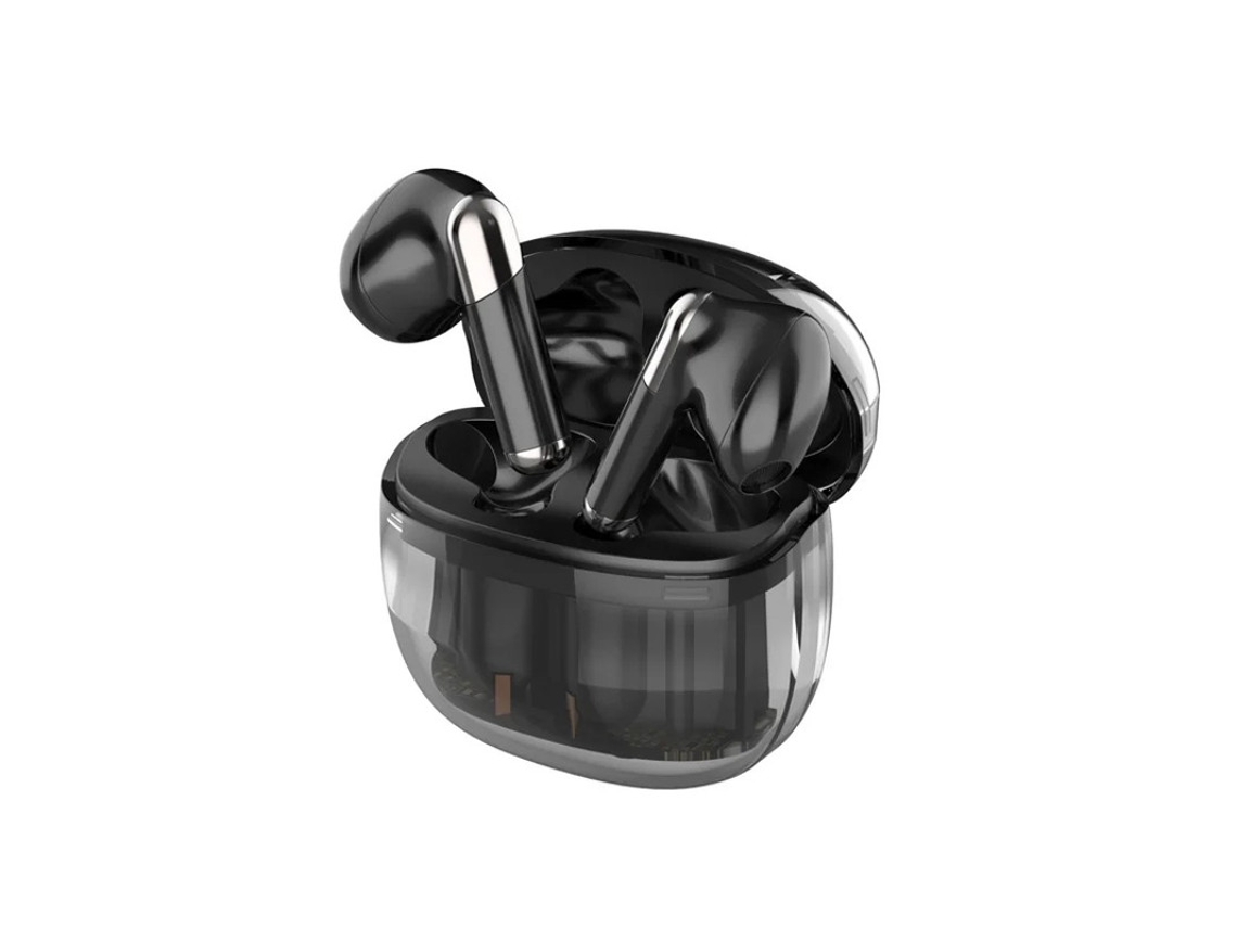 Auriculares Longa Duração Som Estéreo Yizhood True Wireless Bluetooth Negro