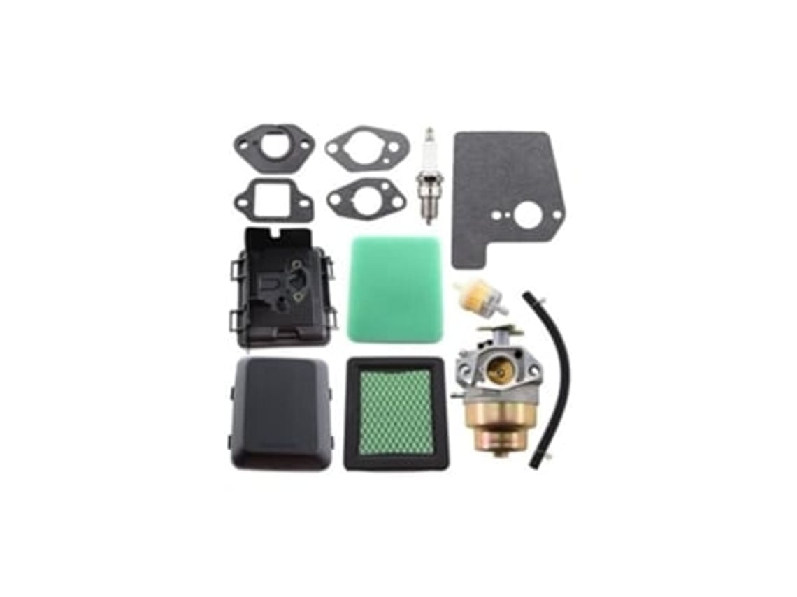 Carburador con filtro de aire, cubierta de filtro de aire, kit para cortacésped GC135, GC160, GCV160, GCV190, reemplaza 17231 ZM0 040 Hr Panoona