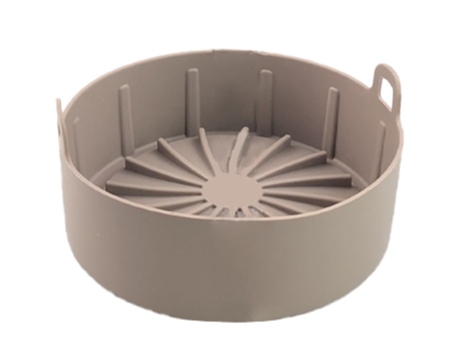 Accesorios para hornos para freidoras de aire aptos para alimentos reemplazo de papel de revestimiento de pergamino inflamable (L) Estilo 5 ZMDECQNA