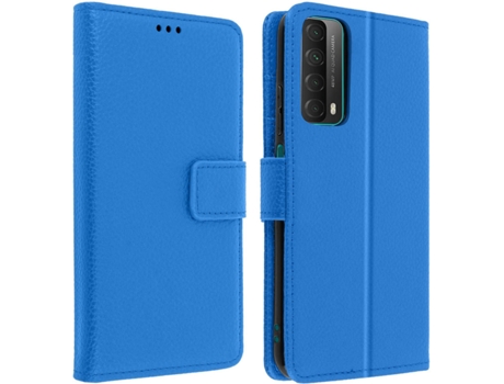 Funda Huawei P smart 2021 AVIZAR Libro Cartera Azul