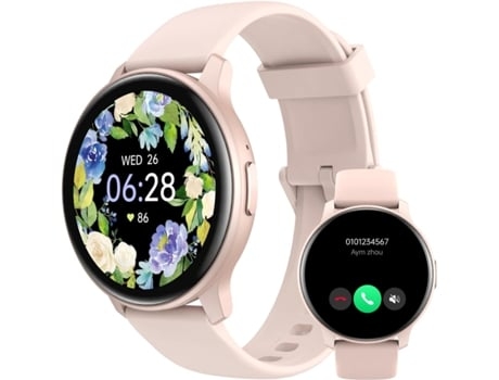 Smartwatch AUJEZON Tgw008 1 8 Pantalla Táctil Fitness Tracker Bluetooth Llamada Android Iphone Negro