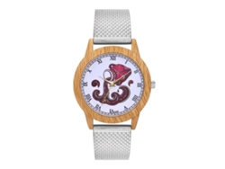 Reloj De Pulsera De Cuarzo Simple Con Cinturón De Silicona Para Hombre Y Mujer Zhoulianfa (plata)