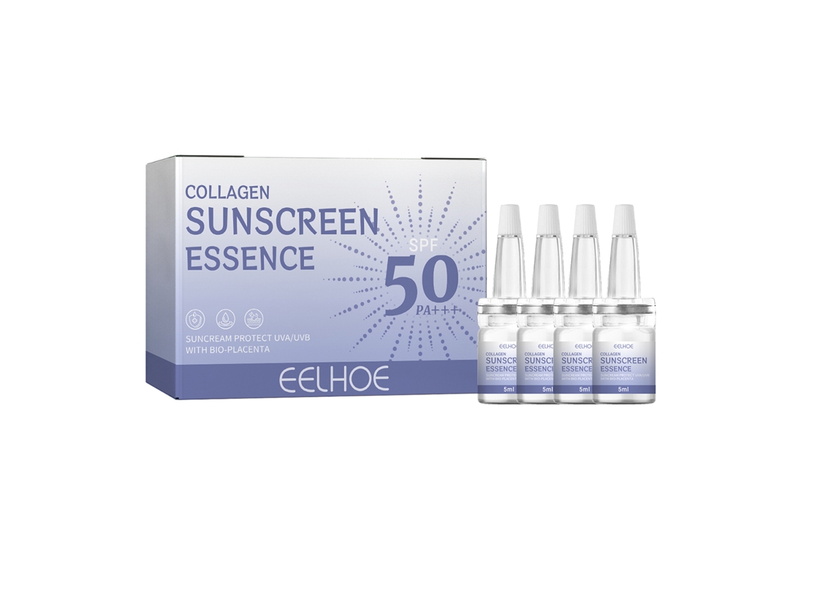 Sérum protector solar SPF50 con colágeno de alta protección
