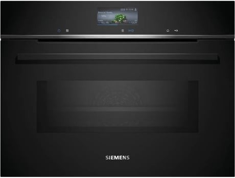 Horno SIEMENS CM776GKB1 (45 L - Pirolítico - Negro)
