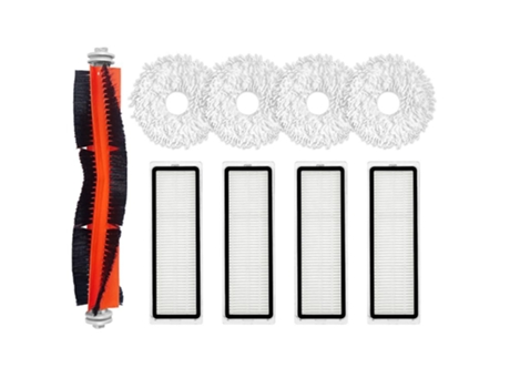 Escova principal pano e filtro para aspirador de pó dreametech w10