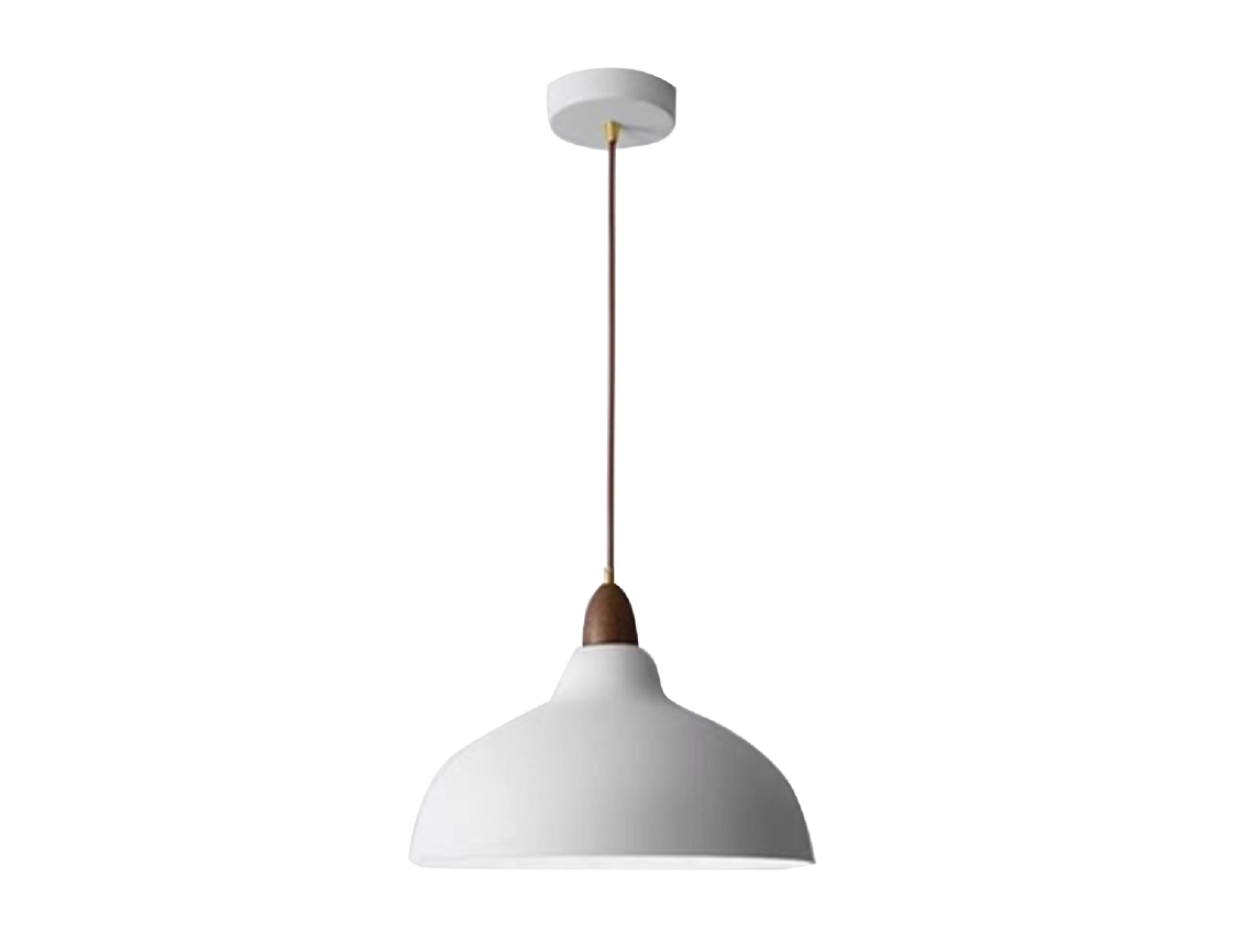 2026-lámpara Colgante Moderna Estilo Japonés De Hierro Para Cocina Comedor Bar Oficina Blanca 24x20cm