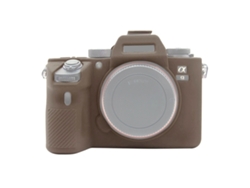 Funda protectora de silicona suave para Sony A9 Coffee Zruxe
