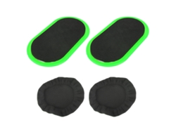 Discos deslizantes para entrenamiento abdominal, piezas de equipo de fitness