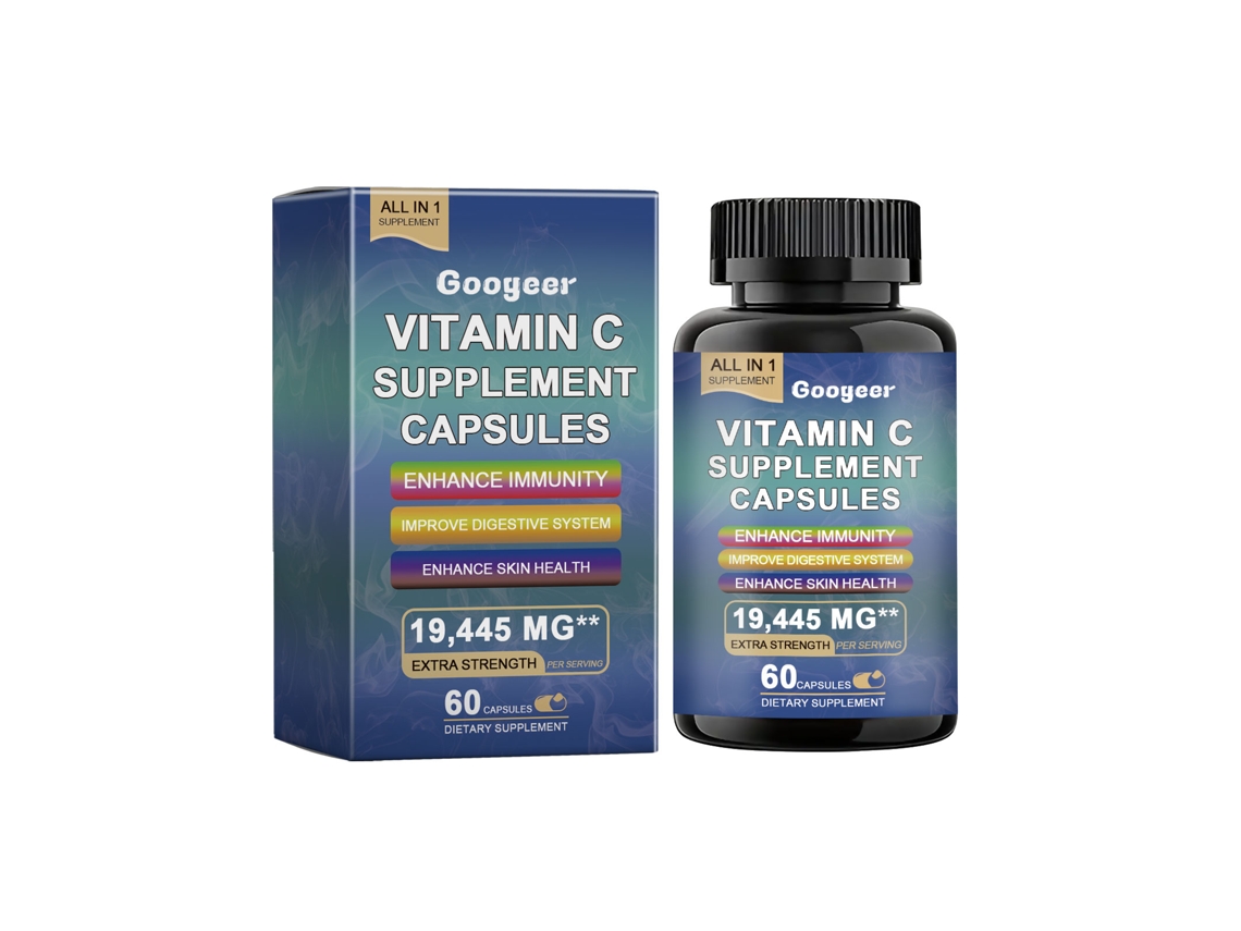 Cápsulas de suplemento vitamínico para uso oral