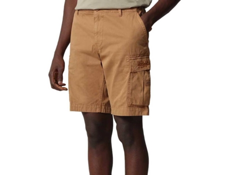 Pantalones para Hombre NAPAPIJRI Shorts Cargo Nostran Marrón para Nautica (29)