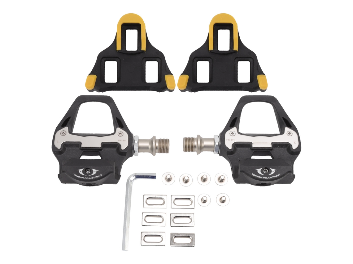 Pedal De Bicicleta Con Bloqueo Automático Para Bicicleta De Montaña, Compatible Con Sistema Spd, Nailon, Acero, Cromo-molibdeno.
