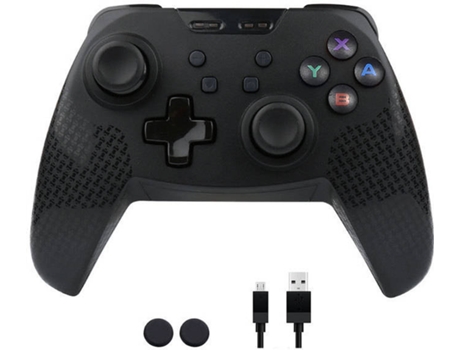 Mando Multiplataforma CHRONUS TSW061202W1 Negro (Inalámbrico)