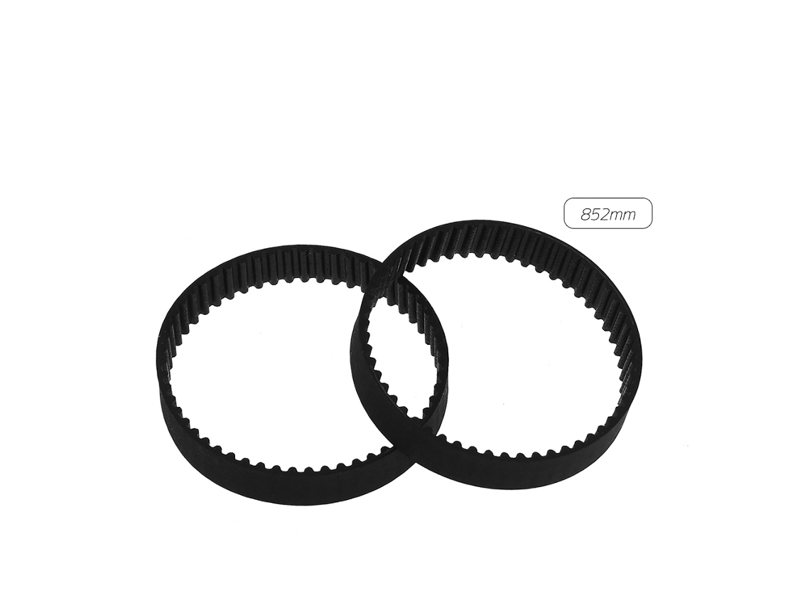 Kit de correa de distribución de goma GT2 de 6 mm para impresora 3D (paquete de 2)