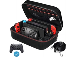 Protección Integral Para La Switch: Un Bolso Bandolera De Carcasa Rígida Con Un Suave Revestimiento Interior.