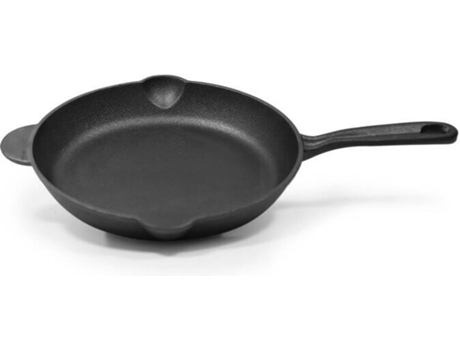 Sartén redonda alta de Hierro Fundido Jet Black (26 cm)