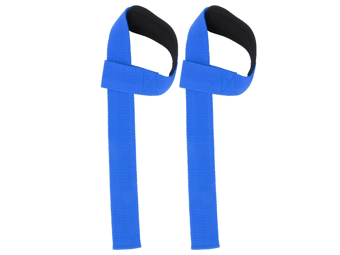 Tobillera unisex para fortalecimiento muscular, fitness y entrenamiento en el gimnasio, soporte de fuerza azul