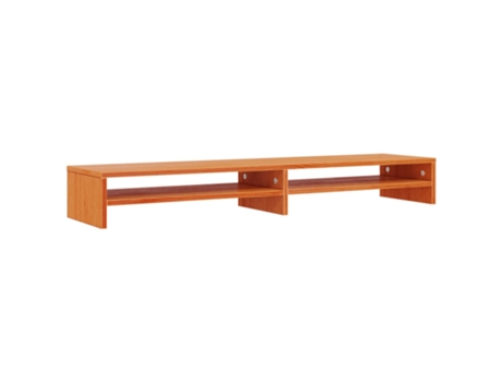 Soporte De Monitor VIDAXL Marrón Madera (100x24x13 cm)