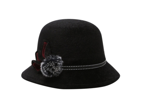 Sombrero De Pescador Sombrero De Moda - Trébol A - Negro Sombrero De Pescador Sombrero De Moda - Trébol A - Negro JEIIBRZUI
