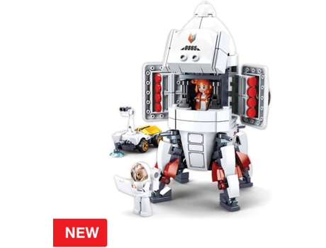 Blocs de Construcción SLUBAN Space Saturn Landing Module 320 Pzs (Edad Mínima: 6 Años - 23,7 x 38 x 6,7 cm)