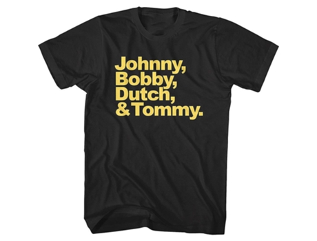 Camiseta ROCKINSTONE con nombres de estudiantes Karate Kid Cobra Kai (S)
