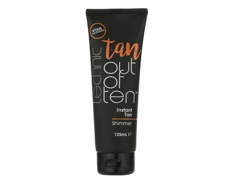 Bronceador Facial y Corporal TECHNIC Tan10 Wash Off Instant Tan Shimmer