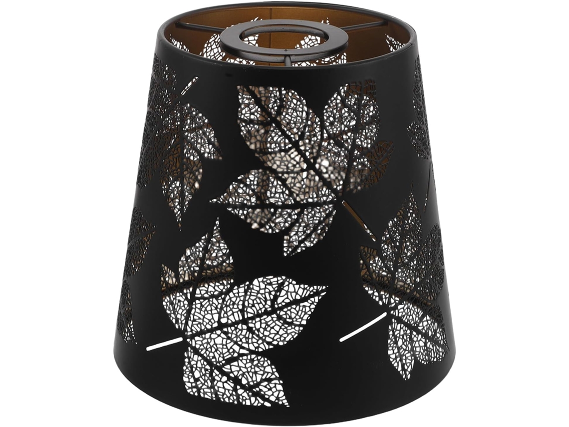 Decoración para fiestas con temática de lámina metálica E27 - Cubiertas de lámparas rústicas
