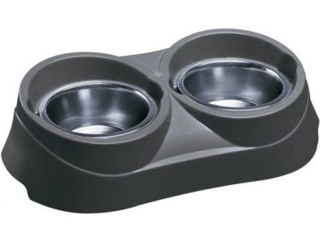 Comedero para Gatos FERPLAST Gris