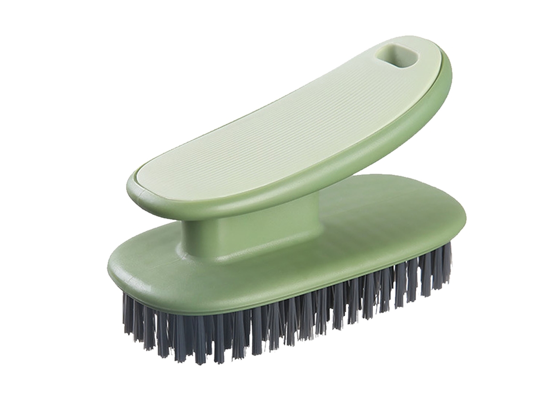 Cepillo de limpieza suave Baok para ropa, zapatos, cepillo para umbrales con mango ergonómico, cepillos de limpieza para el hogar, ideales para bañeras.