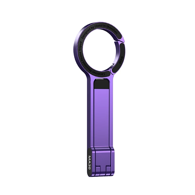 Soporte trípode magnético Magsafe Ma30 para celulares, fabricado en aluminio, mini soporte, compatible con iPhone 16, Samsung, Xiaomi y Purple.