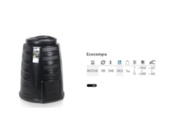 Prosperplast Composter 340l Black