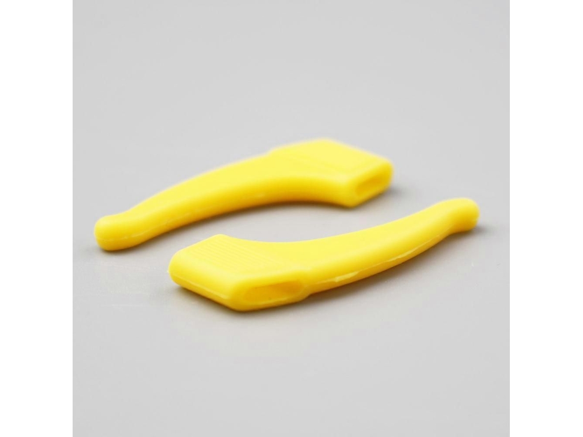 1 par de ganchos de silicona antideslizantes para gafas, accesorios de soporte para las patillas, soporte para gafas de sol, GOKOCO