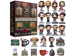 Calendario De Adviento De Navidad De Gilmore Girls 2025, Decorativo, Acrílico, Estilo Completo.