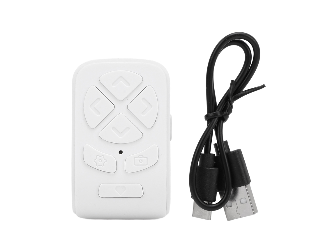 Anillo de control remoto para desplazamiento Bluetooth, pasar páginas de libros electrónicos y selfies.