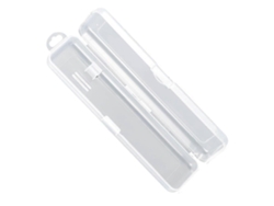 Caja transparente para guardar cepillos de dientes y pasta de dientes Rosewell (paquete de 2)