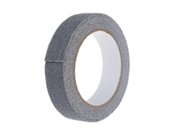 Cinta de seguridad para suelos de 2,5 cm x 5 m, antideslizante, rollo reforzado, tiras adhesivas de alta adherencia, GOKOCO