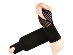 Vendajes deportivos, muñequeras, férulas para esguinces de mano, correas de soporte MDUG (borde negro)