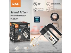 Reglas europeas - Batidora eléctrica automática para huevos de uso doméstico - Alta potencia para repostería - Batidora de mano para cremas