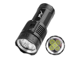Linterna De Buceo Profesional De Alta Luminosidad T40 Led, Resistente Al Agua Y De Larga Duración.