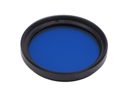 Filtro De Lente De Color Total 37mm Resistente A Rayones Y Agua Kit Para Cámara Slr Azul