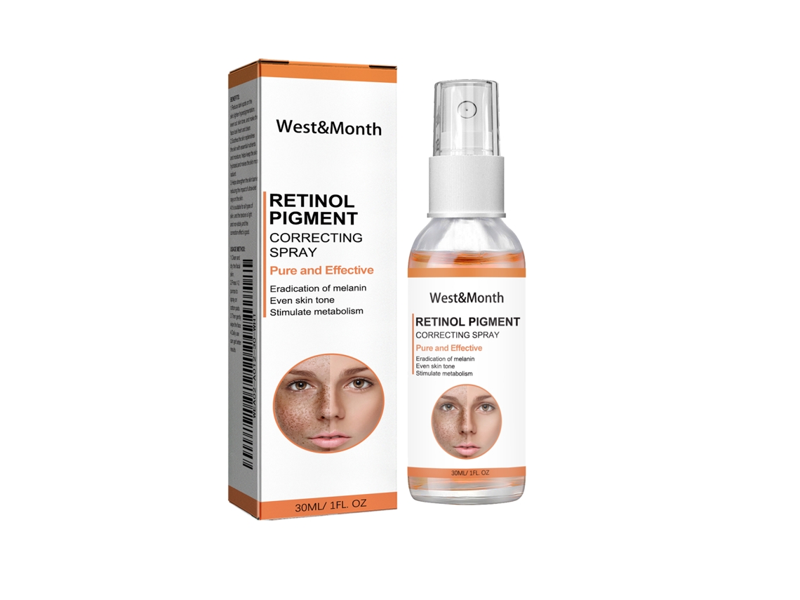 Corrector de pigmentación con spray de retinol