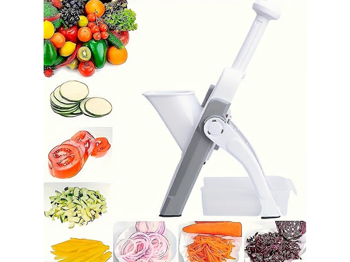 Cortador de verduras ondulado de acero inoxidable Rosewell para papas fritas y utensilios de cocina
