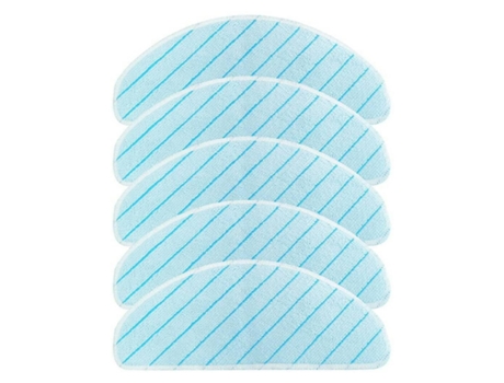 Para ecovacs deebot ozmo t8 aivi mop pad mop pano pano lavável (5pcs)
