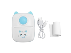 Mini Impresora Térmica Portátil Bluetooth De 200 Ppp Para Crear Pegatinas De Fotos Y Notas.