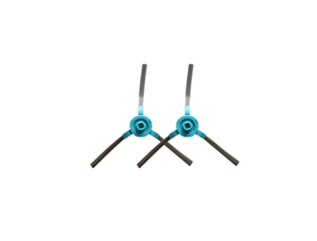 2 piezas de repuesto de Cepillo Lateral para Cecotec Conga 1390 1290 aspiradora robótica, accesorios de cepillos laterales con filtro Hepa